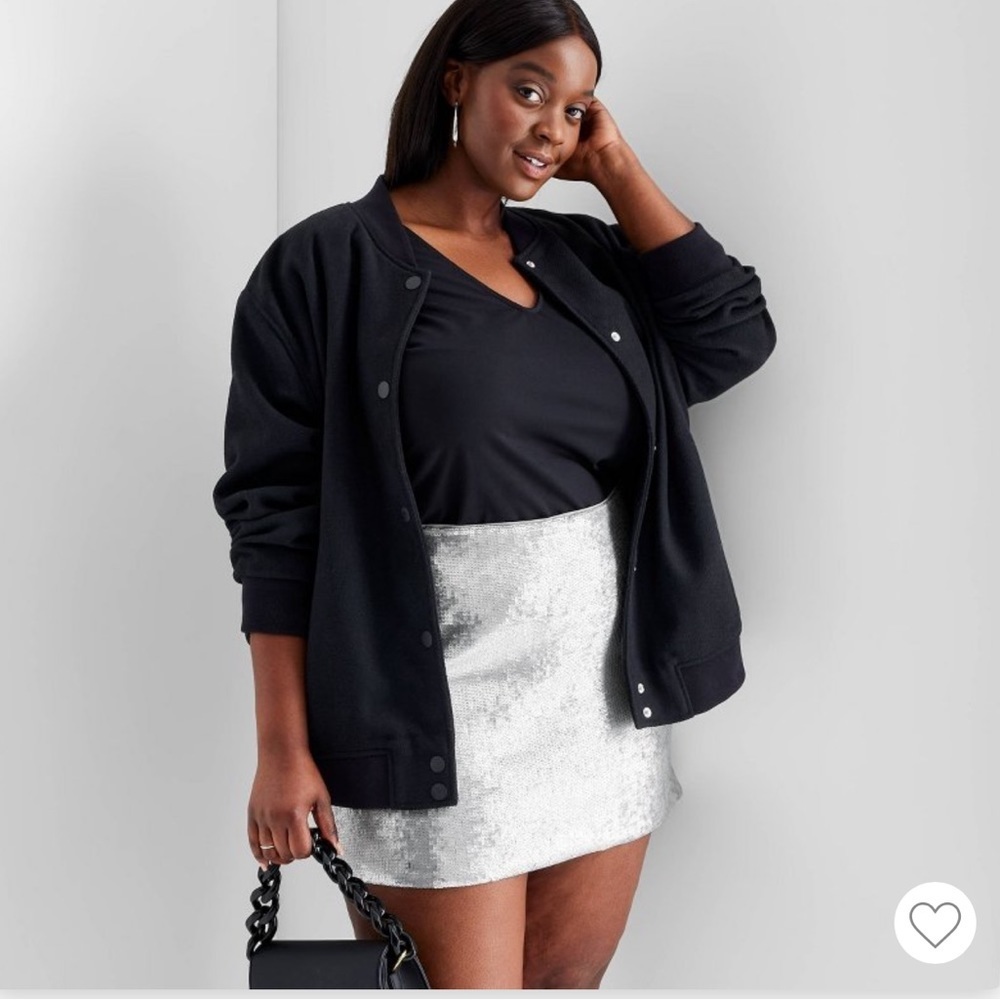 Future collective NEW sequin skirt